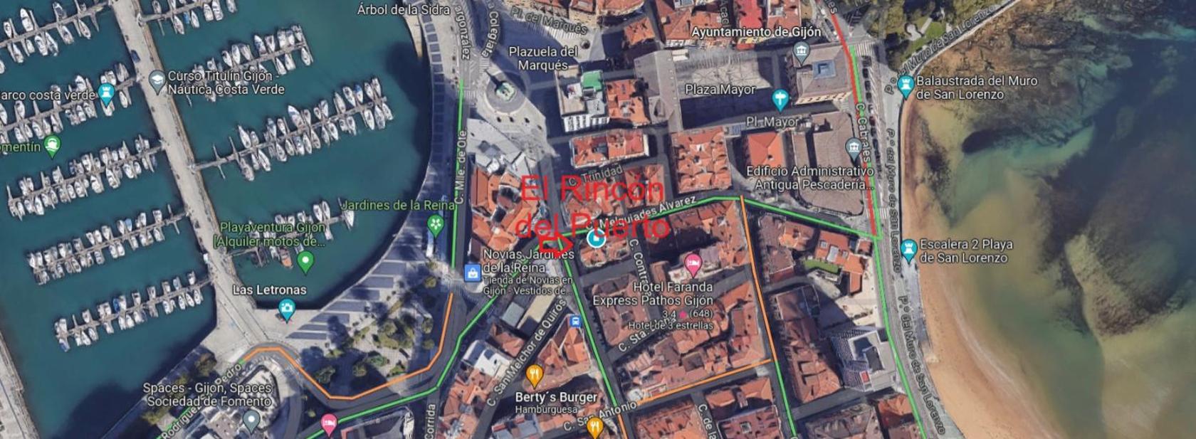 El Rincon Del Puerto Lejlighed Gijón Eksteriør billede